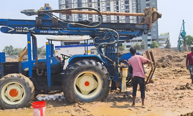 tractor pile foundation in chennai